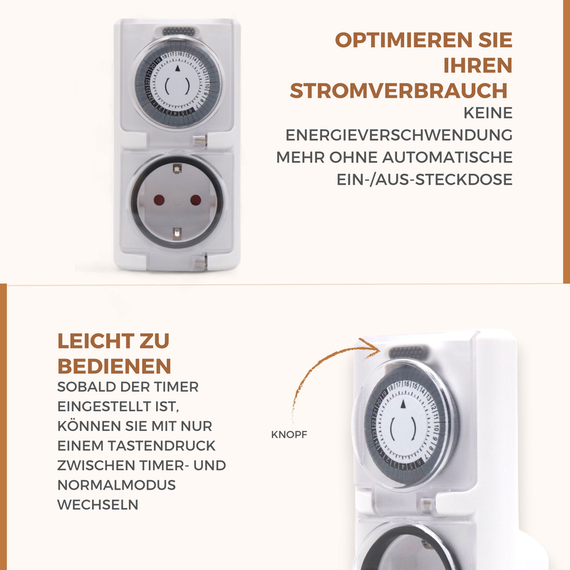 Homezie Timer – Sparen Sie bei Ihrer Energierechnung!