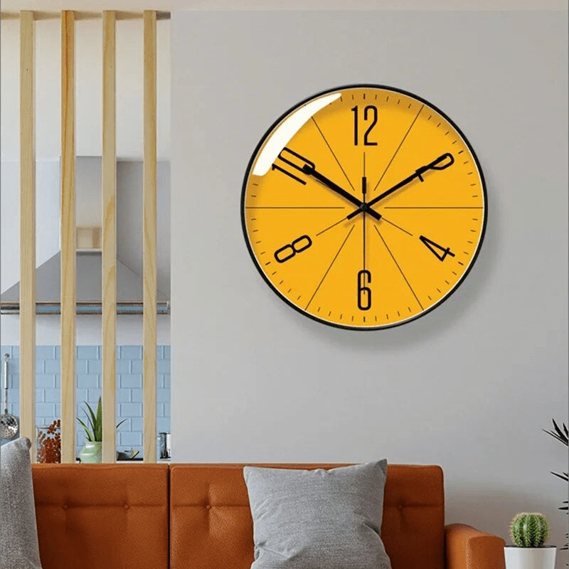 Homezie.de-Clocks-Homezie Wanduhr | Modernes nordisches Design | Stilvolle Zeitmessung für Zuhause