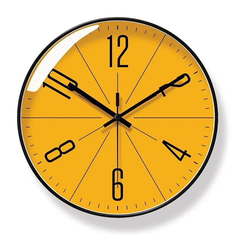 Homezie.de-Clocks-Homezie Wanduhr | Modernes nordisches Design | Stilvolle Zeitmessung für Zuhause