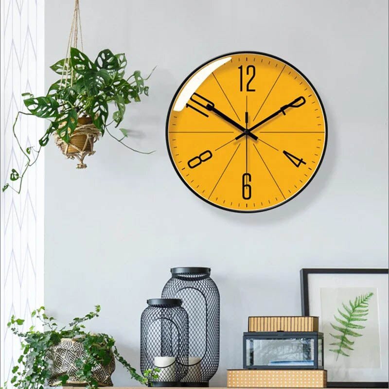 Homezie.de-Clocks-Homezie Wanduhr | Modernes nordisches Design | Stilvolle Zeitmessung für Zuhause