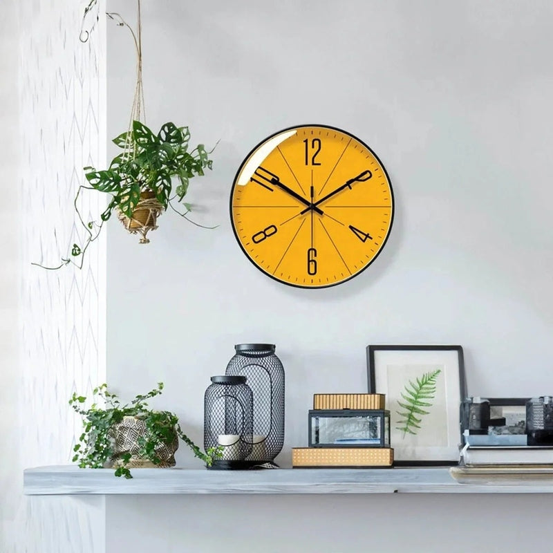 Homezie.de-Clocks-Homezie Wanduhr | Modernes nordisches Design | Stilvolle Zeitmessung für Zuhause