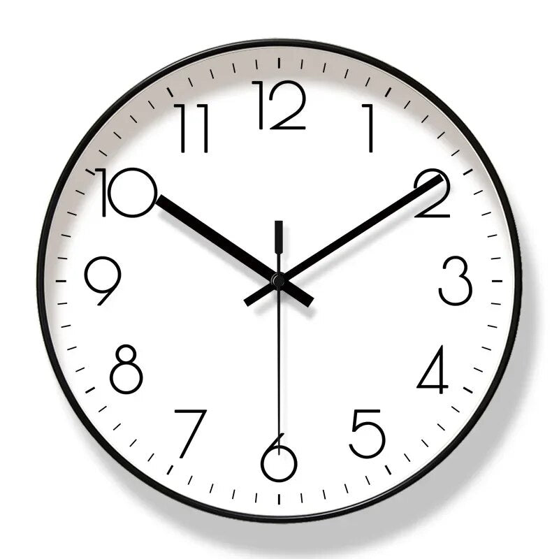 Homezie.de-Clocks-Homezie Wanduhr | Modernes nordisches Design | Stilvolle Zeitmessung für Zuhause