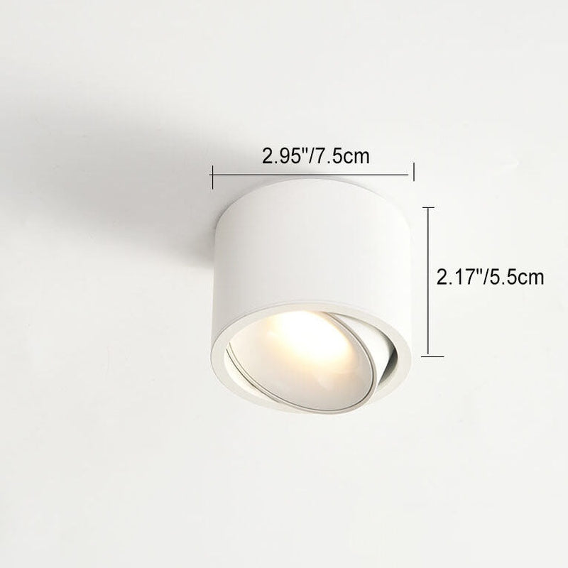 Homezie.de-Flush Mount Lighting-Homezie Deckenleuchte | Modernes minimalistisches Design | Ideal für Flur, Wohnzimmer und Schlafzimmer