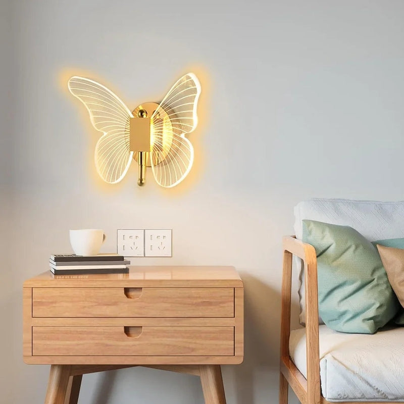 Homezie.de-Homezie Wandlampe | LED in drei Farben | Ideal für Schlafzimmer und Wohnzimmer