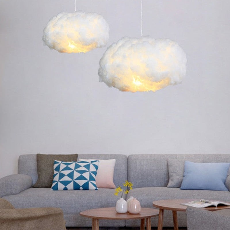 Homezie.de-Plafondlamp-Homezie Wolkenlampe | Hochwertiges Baumwollmaterial | Ideal für kreative Lernumgebungen