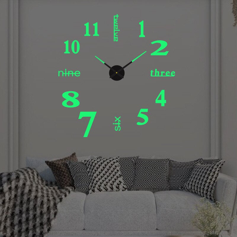 Homezie.de Wall Clocks Homezie Wanduhr | Modernes Design | Stilvolle Raumgestaltung