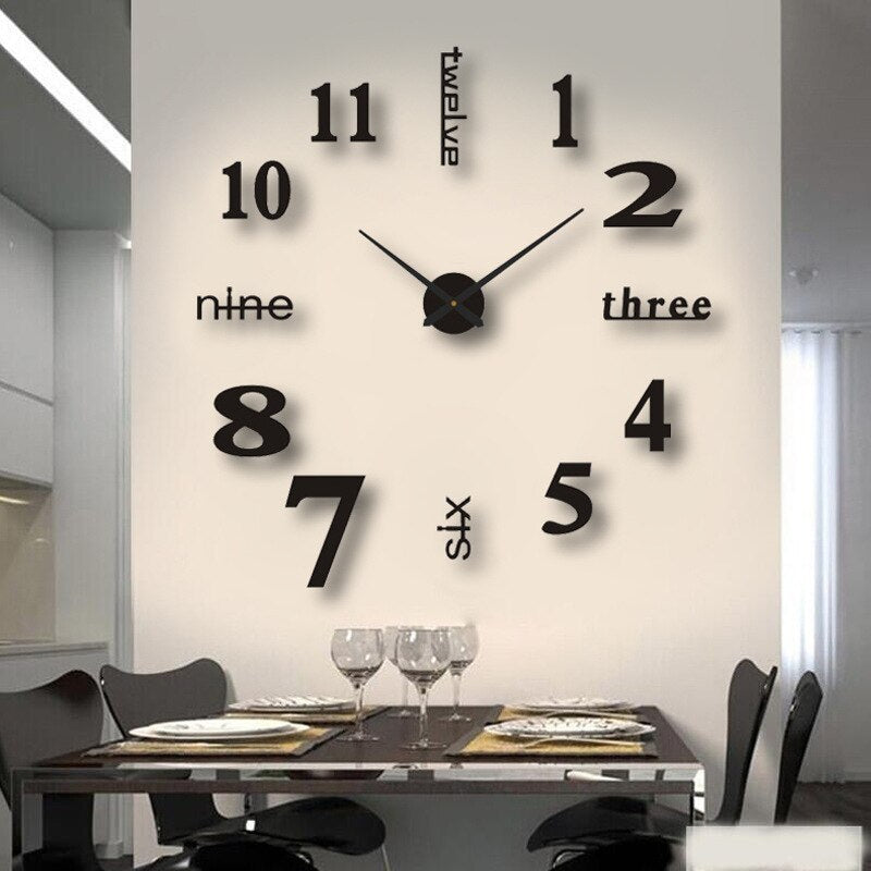 Homezie.de Wall Clocks Homezie Wanduhr | Modernes Design | Stilvolle Raumgestaltung