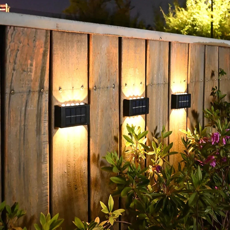 Homezie.de Wall Light Fixtures Homezie Außenbeleuchtung | Solarbetrieben | Perfekte Gartenbeleuchtung