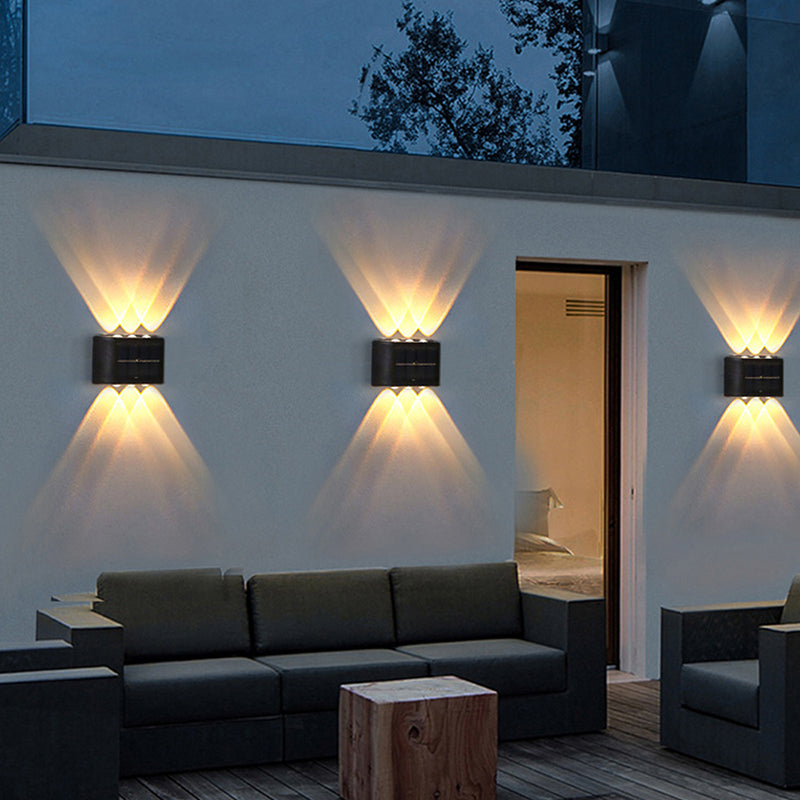 Homezie.de Wall Light Fixtures Homezie Außenbeleuchtung | Solarbetrieben | Perfekte Gartenbeleuchtung