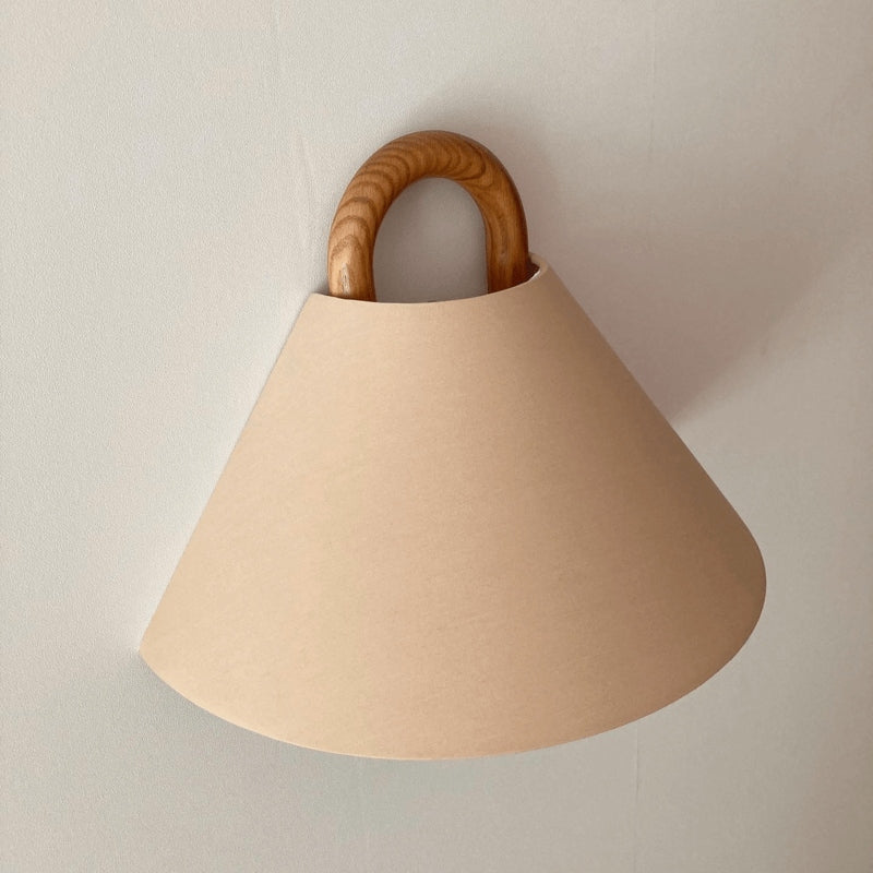 Homezie Wandlampe | Moderner Kiefernholz | Für Wohnzimmer und Schlafzimmer