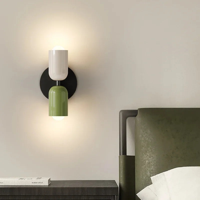 Homezie.de wall lamp Homezie Wandleuchte | Sanfte, diffuse Beleuchtung | Für Schlafzimmer, Flure und Wohnzimmer